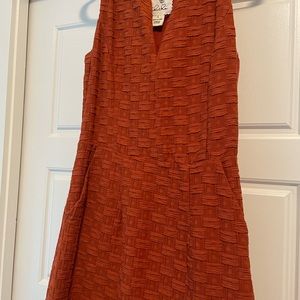 Anthropologie waffle dress